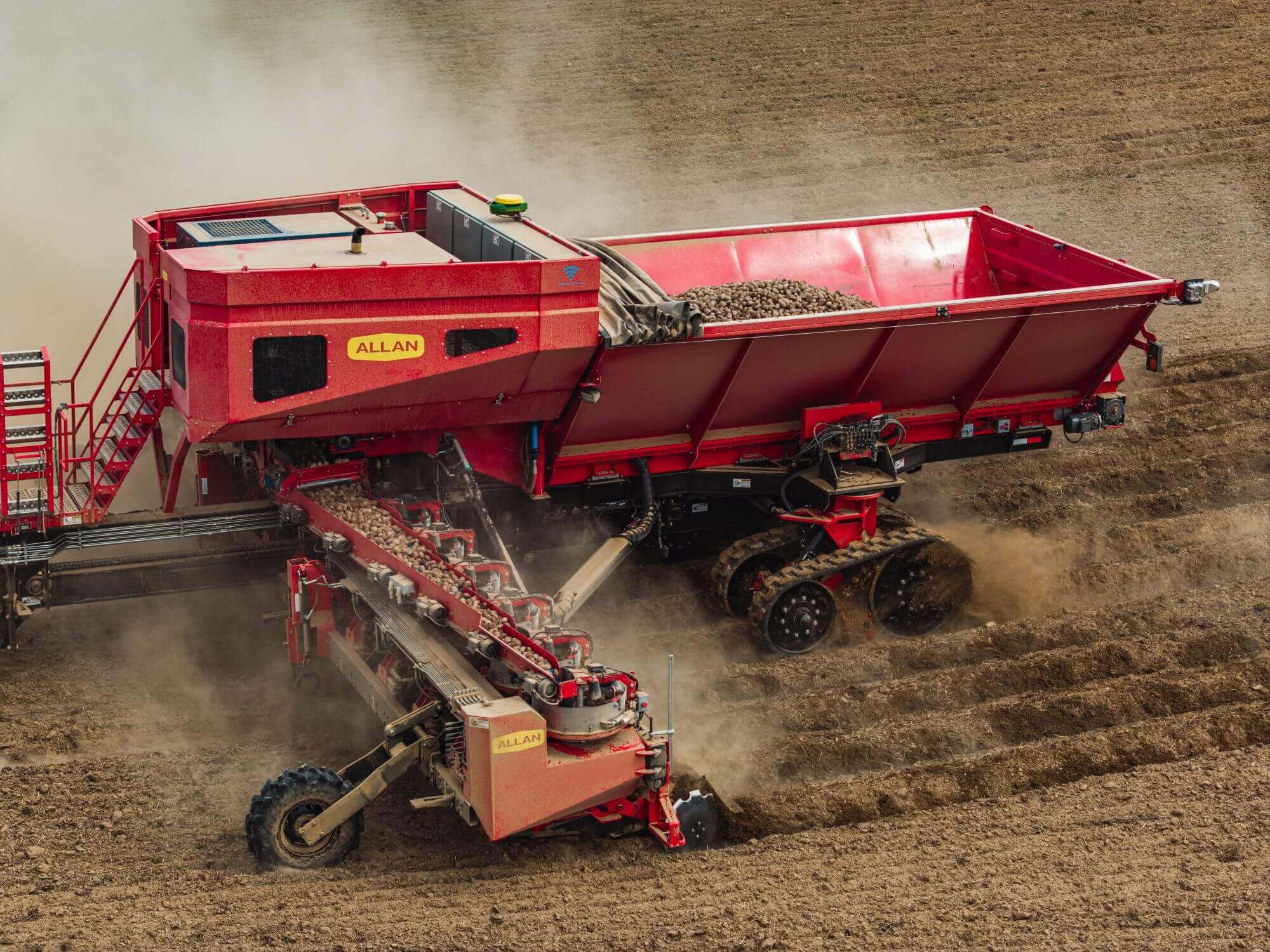 12 and 8 Row Folding Planter